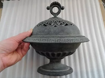 Cast Iron Incense Burner Vintage / Antique • $60