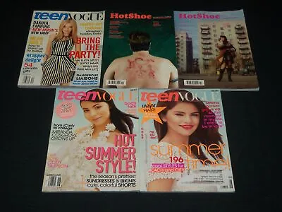 $49.99 • Buy 2000's Assorted Fashion Magazines Lot Of 5 - Teen Vogue - Nice Ads- Pb 865f