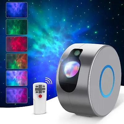 Star Projector Galaxy Projector With LED Nebula Cloud Star Remote Control L • £16.99