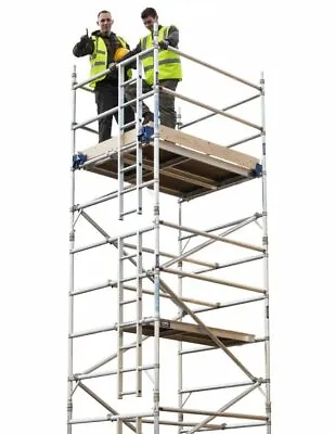 £784.57 • Buy LEWIS Industrial Double Width Scaffold Towers - 1.8m Long X 1.45m - British Made