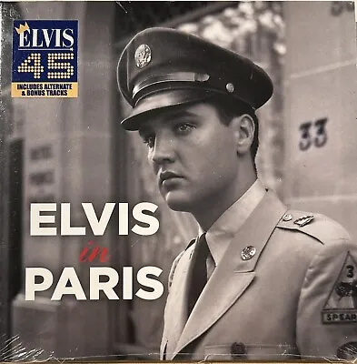 ELVIS PRESLEY Elvis In Paris CD New Sealed Rare Tracks Bonus Alternate • $49.95