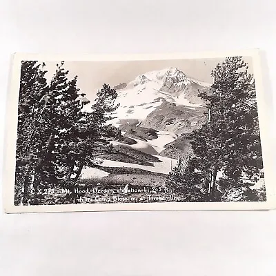 RPPC -Camp Blossom- Timber Line View Mt Hood Oregon Sawyer's Postcard 1939-50 • $9.99