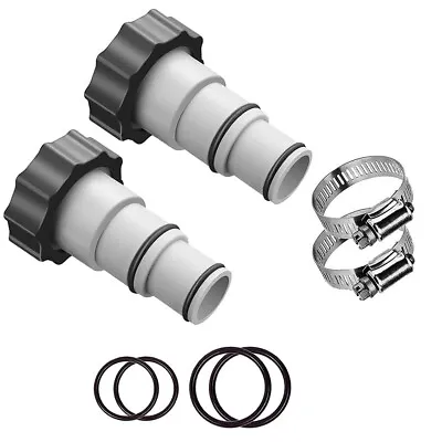 For Intex Hose Adapter A Collar For Threaded Connection Pumps (Pair) 25007 • $9.77