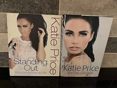 Katie Price Books X 2 You Only Live Once & Standing Out My Lookmy Stylemy Life • £1.99