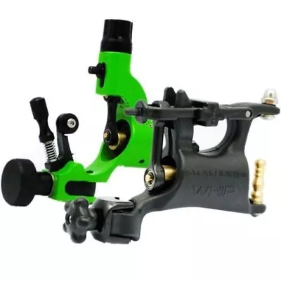 US STOCK Black&Green Whip Dragonfly Rotary Tattoo Machine Motor Gun Liner Shader • $25.79