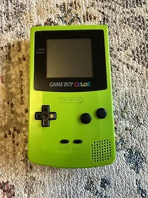 Nintendo Game Boy Color Kiwi Handheld System CGB-001 • £45.99