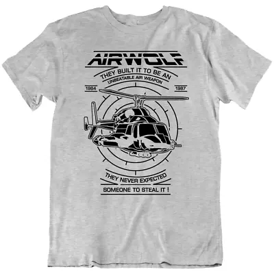 Air Wolf Helicopter Stuntman Drones Air Force Street Hawk Thundercats T Shirt  • $19.98