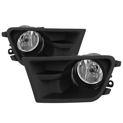 2010-2012 Ford Mustang V6 Glass Bumper Fog Lights W/ Switch+Bulbs+Relay+Wiring • $99.32