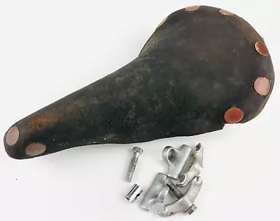 Vintage Brooks Professional B78 Leather Saddle Bike Seat Copper 60s/70s *Shelf • $65.88