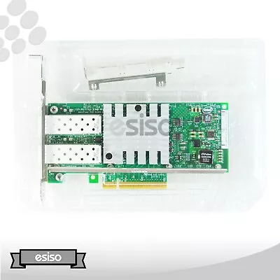 942v6 0942v6 X520-da2 Dell 10gb Dual Port Pcie Network Adapter W/ Both Bracket • $22