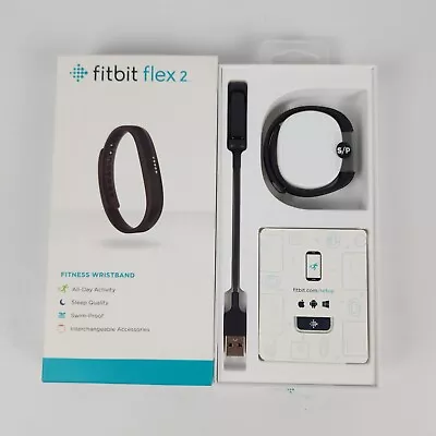 Fitbit Flex 2 Activity Tracker - Black (FB403BK) Fitness Wristband Sleep Step • $59.97