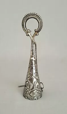 Vintage Silver Color Candle Snuffer Wick Poker • $18.95