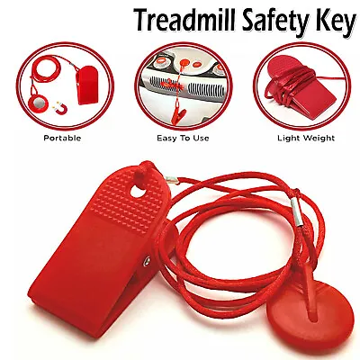 £2.49 • Buy Universal Running Machine Safety Key Treadmill Magnetic Security Switch Lock Gym