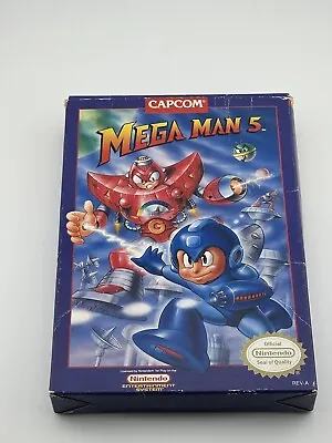 Mega Man 5 - CIB -NES • $399