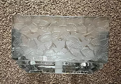 R.lalique Colmar  Soap Dish  1938signfew Very Small Flea Bites On The Glass. • £130