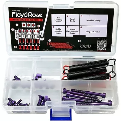 Floyd Rose Stainless Steel Hardware Upgrade Kit Purple • $60