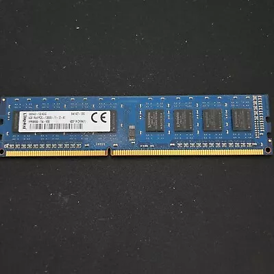 Kingston Memory/Ram Desktop 1RX8 PC3L-12800U 4GB  DDR3 1.35V • $12