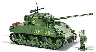 Cobi 2276 - World War II - Sherman Firefly  600 Pcs **BRAND NEW & FREE POSTAGE** • $80.40