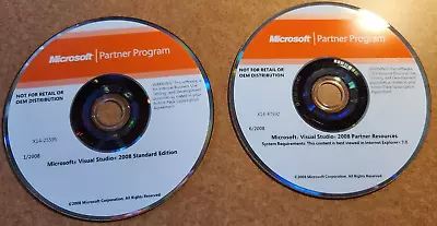 Microsoft Visual Studio 2008 Standard Edition + Partner Resources + Product Key • $25
