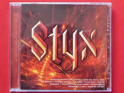 Styx Icon CD Come Sail Away Babe Mr Roboto Fooling Yourself Renegade New Sealed • $12.95