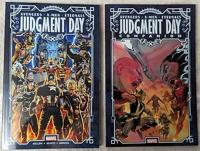 NM Marvel Comics A.X.E.: Judgment Day & Judgment Day Companion TPB's! • $50