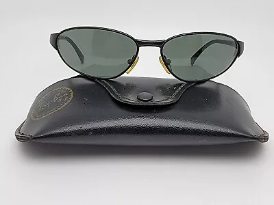 Ray-Ban B&L RB3101 W3060 Predator Black Frame G-15 Green Lens Sunglasses W/ Case • $92.80