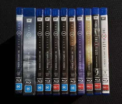 The X Files: Complete Series Collection Season 1-11 RARE Oz 60-Disc Blu-Ray Set • $240