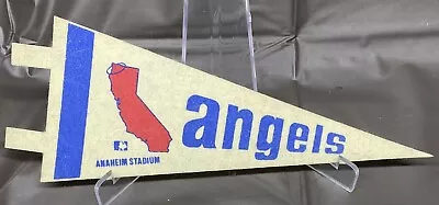 Vintage 60s 70s MLB Baseball Mini Pennant Los Angeles Angels￼ • $17.99