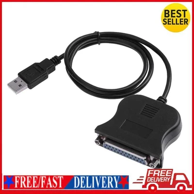 £5.63 • Buy USB 2.0 Male To 25 Pin DB25 Female Parallel Port Printer Adaptor Cable Wire