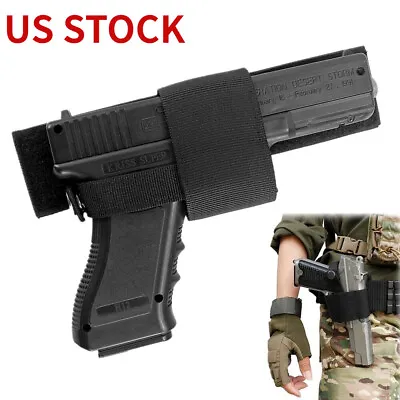 Tactical Adjustable Belt Gun Holster With Hook&Loop Botton Concealed Gun Holster • $7.99