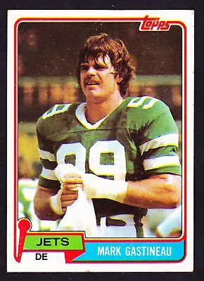 1981 Topps #342 Mark Gastineau Jets Rookie • $7