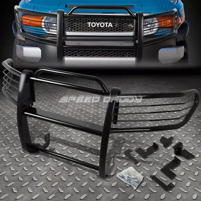 For 07-14 Toyota Fj Cruiser Suv Black Mild Steel Front Bumper Brush Grille Guard • $248.88