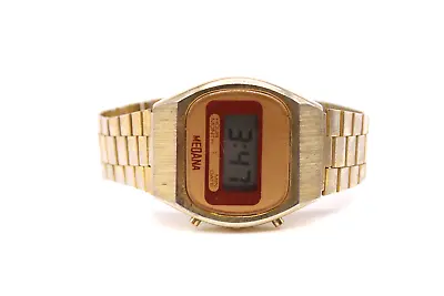 MEDANA Men's Digital Wrist Watch HONG KONG 100% Functional Vintage #0553 • $9.98