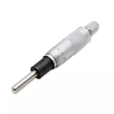 SHAHE Round Needle Type Micrometer Head 0-25 Mm 0.01 Mm  With Knurled Adjustment • $12.24