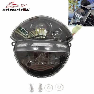 Motorcycle LED Headlight DRL Projector For Ducati Monster 695 696 795 1100 EVO • $204.99