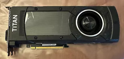 Nvidia GeForce Titan X 12GB Video Graphics Card For Parts • $20.50