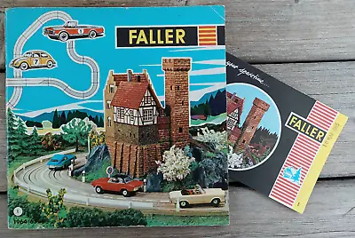 Faller Catalogue 1964/65 Plus Mini Brochure Leaflet 1965 Model Railways English • £28.50