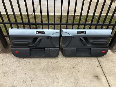 1998-2010 Volkswagen New Beetle Coupe Power Window Door Front Panels Heaven Blue • $975