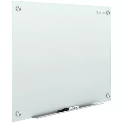 G9648W 96  X 48  White Frameless Magnetic Glass Markerboard • $499.95
