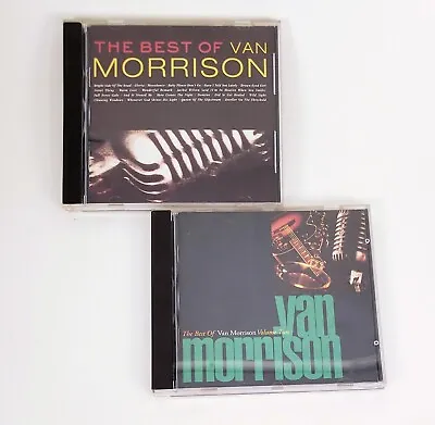 The Best Of Van Morrison 1 And Volume Two CD Lot Moondance Hymns To The Silence • $11.99
