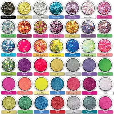 Glitter Shaker Loose Cosmetic Grade Glitter For Face Body Eye Nail Art Festival • £2.99