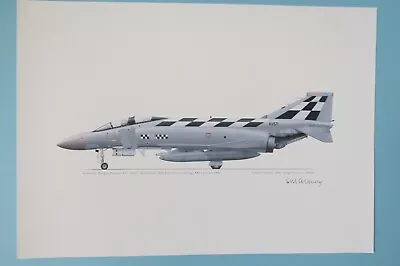 Simon Glancy - Phantom FG.1 XV571 43 Squadron RAF Leuchars - UNFRAMED • £8