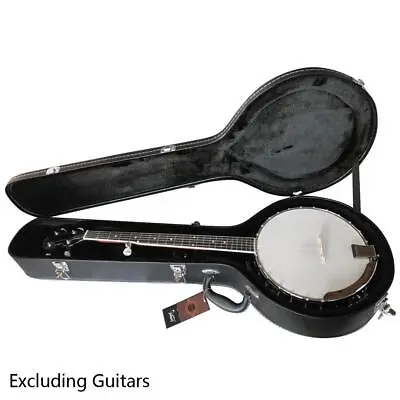 Hardshell High Quality Professional 5-string Banjos Black Leather Case Black • $72.58