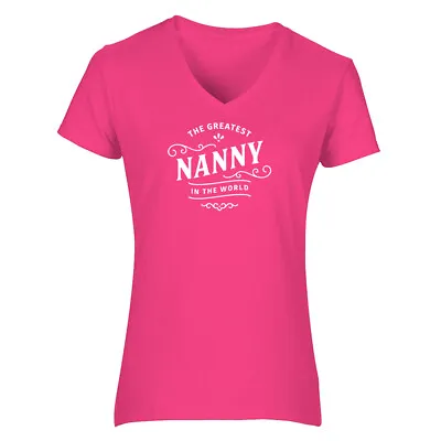 Nanny Gift Birthday T Shirt Happy Love Present Personalised Tee Tshirt Christmas • $29.06