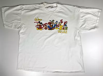 Vintage Walt Disney World T-Shirt Made In USA Sz XL • $15