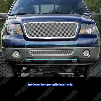 Fits 2006-2008 Ford F-150 Stainless Steel Mesh Grille Grill Insert • $75.99