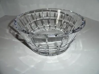 Faberge Metropolitan Clear Crystal Bowl 9  Diameter • $375.25