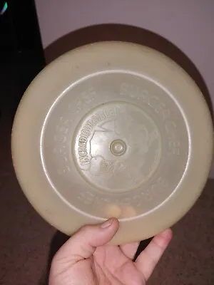 Vintage BURGER CHEF Glow In The Dark Frisbee Flying Disc INCREDIBURGIBLE! 1972 • $42.49