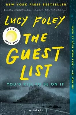 The Guest List: A Novel - Paperback By Foley Lucy - GOOD • $4.68