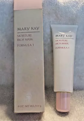 Vintage Mary Kay Moisture Rich Mask Formula 1  NOS 4 Oz Dry/normal Skin 1061 • $14